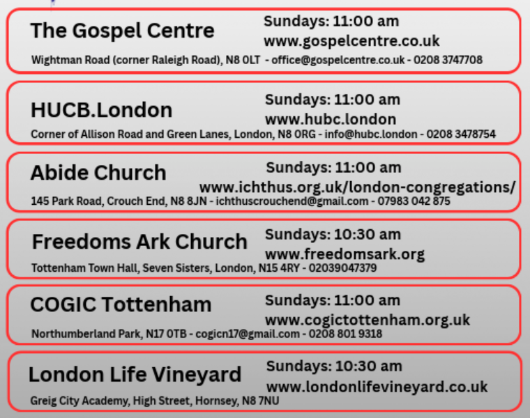 churches